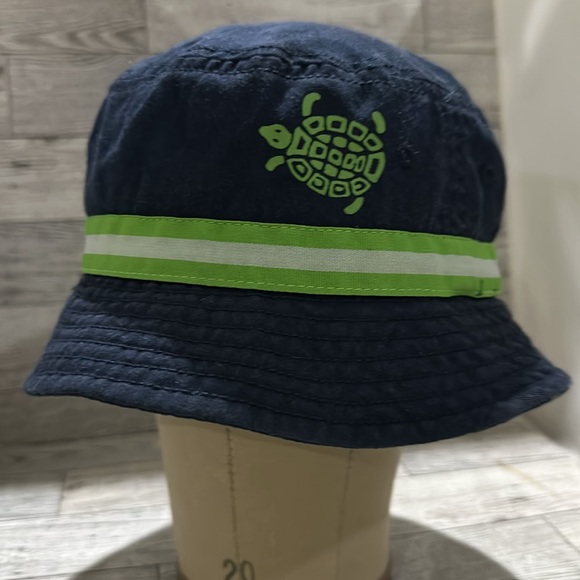 Blue turtle summer beach bucket hat - Picture 2 of 6